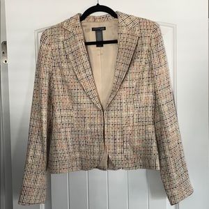 Kenneth Cole New York tweed cropped jacket Size 6